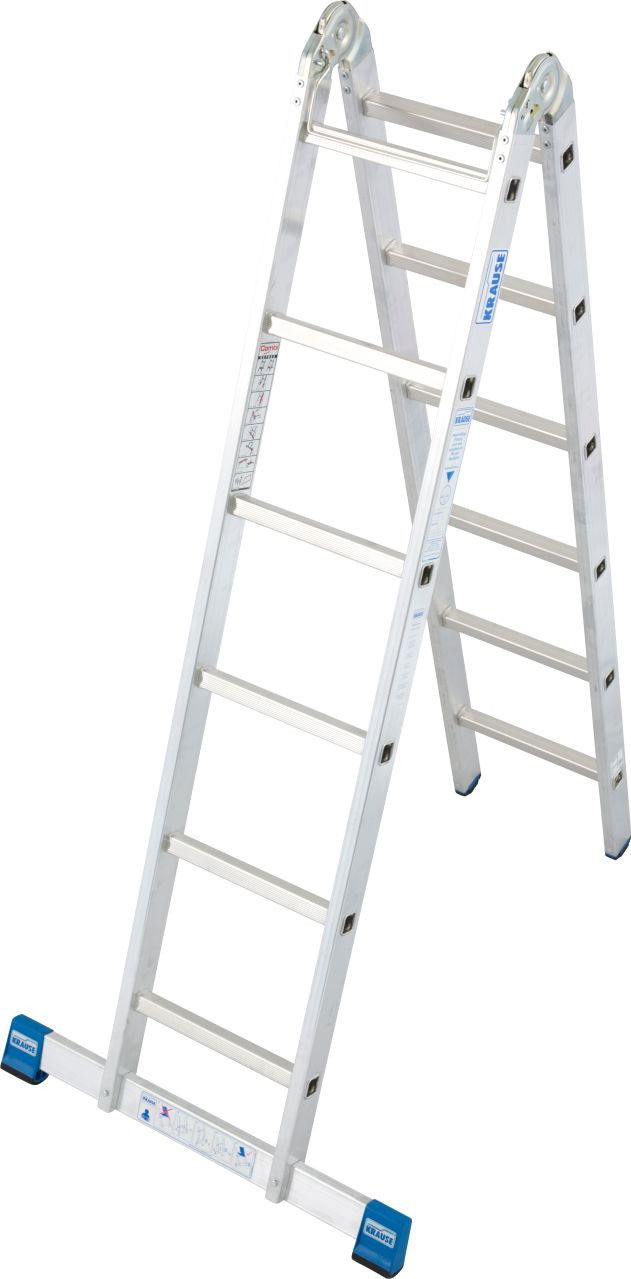 Krause STABILO Professional csuklós állólétra, 2x6 fokos termék fő termékképe